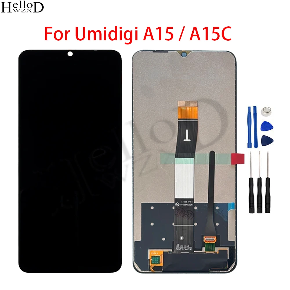 

6,7 дюймовый протестированный дисплей для UMIDIGI A15 A15C, Замена ЖК-дисплея