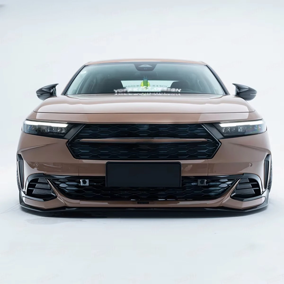 For 2024-2025 11th Generation Accord Front Bumper YOFER Front Lip Rear Diffuser Front Grill Body Kit Split-type Accessories