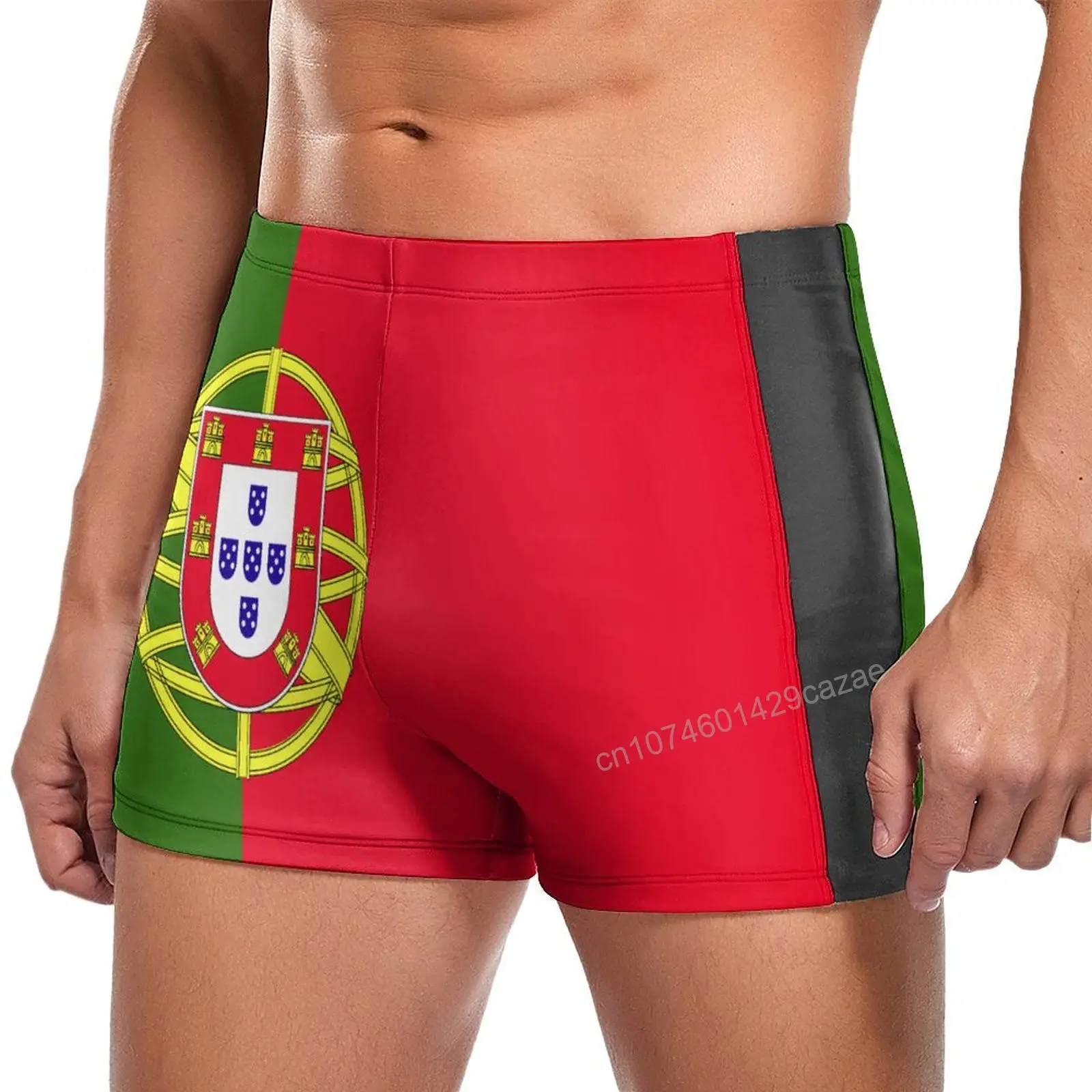 Swimming Trunks Portugal Flag Quick Dry Shorts For Men Swim Beach Short Summer Gift