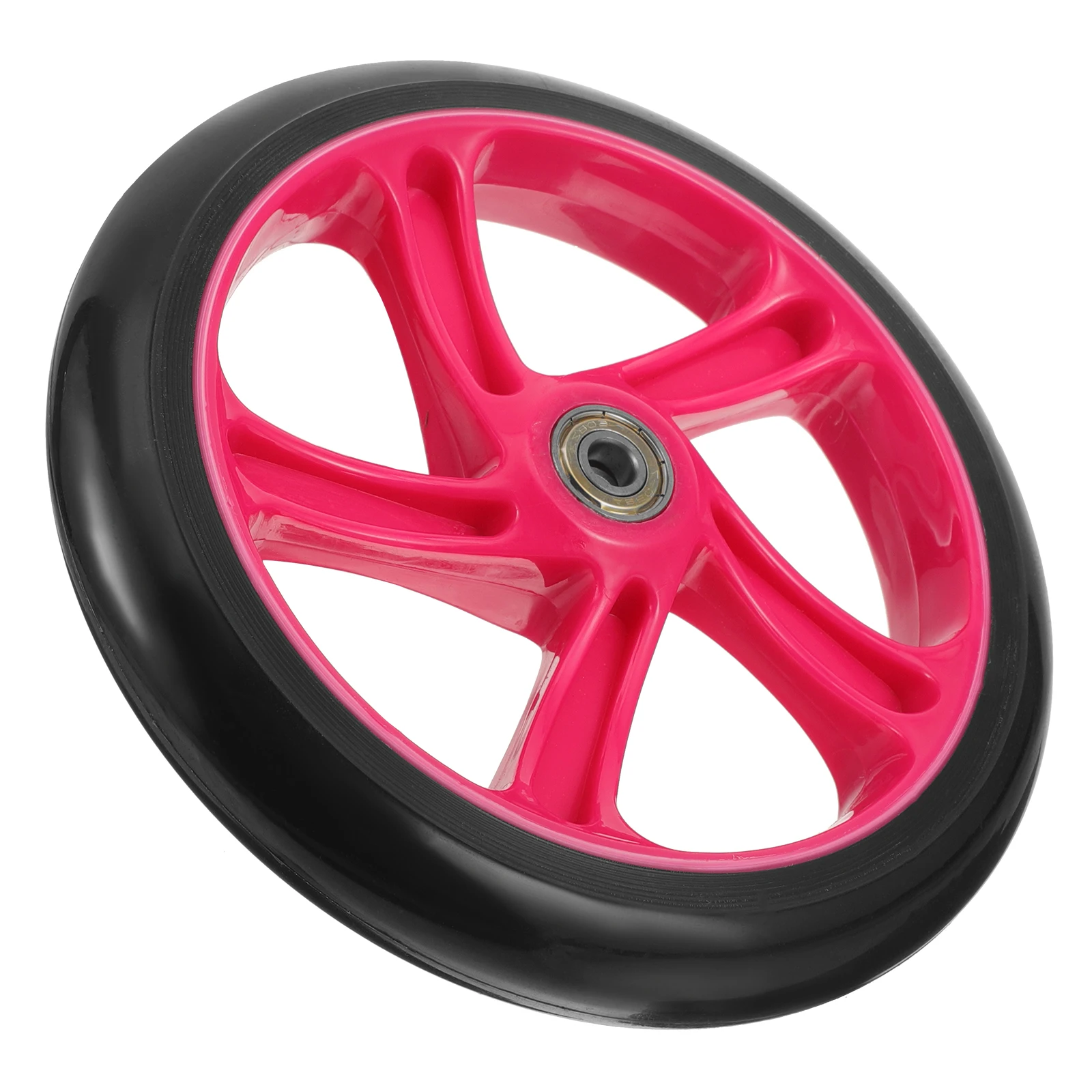 

High Elastic Shopping Cart Replacement Scooter Durable Universal Wheel For Kick Scooter Wheelchair Heavy Duty Flexible