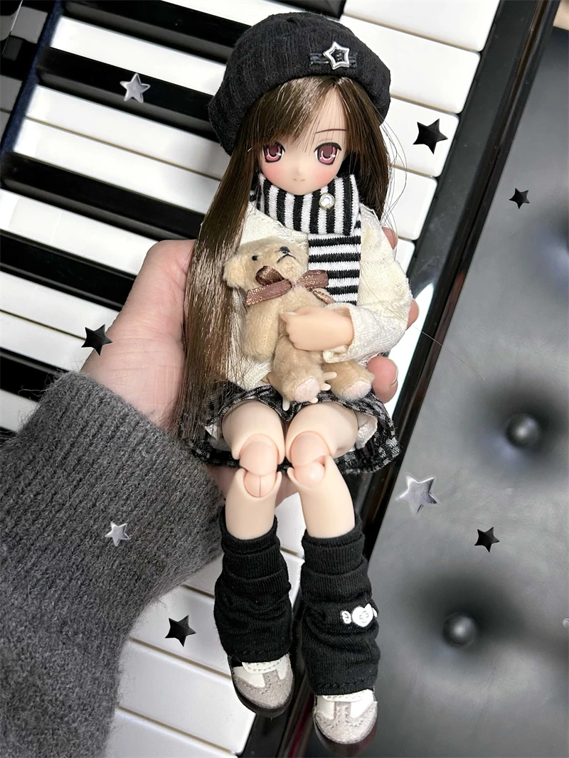 BJD doll clothes suitable for ob22 24 p20 azone size Cute Butterfly suit clothes set doll accessories (5 points)