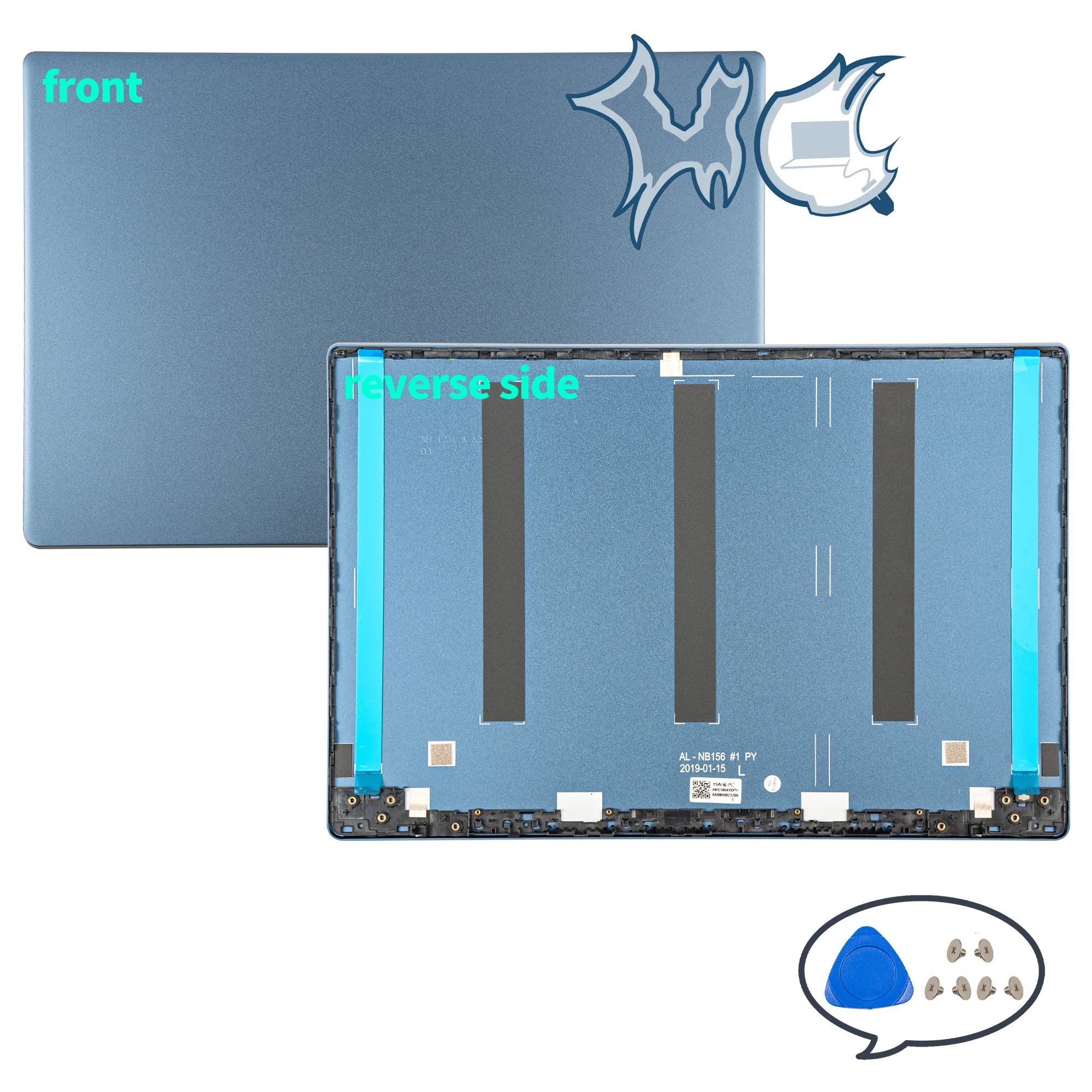 New Laptop Housing For Lenovo Ideapad 330S-15 330S-15ISK 330S-15AST/ARR 2018 Top Lid Bezel Palmrest Bottom Hinges AM1E1000410