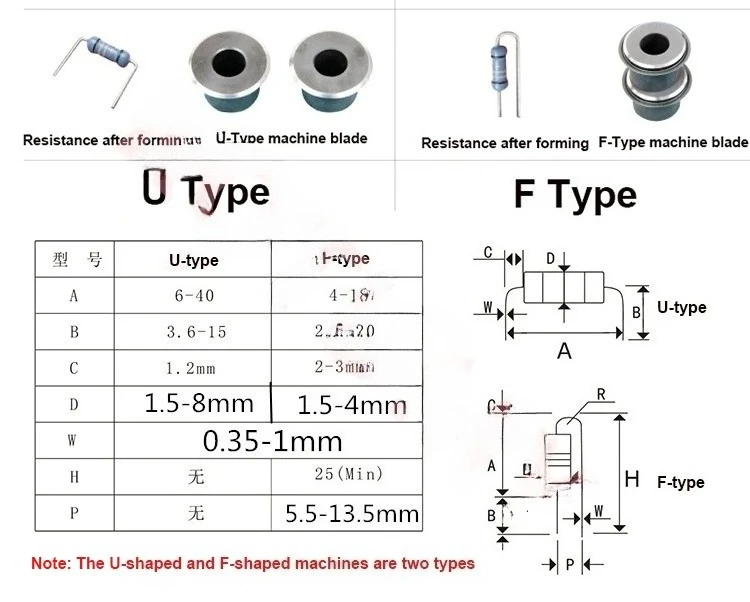 

Ручная формовочная машина с сопротивлением рукоятки Резистор типа U/F Машина для резки и формовки осевого изгиба свинца Ручная формовочная машина для изгиба типа U/F