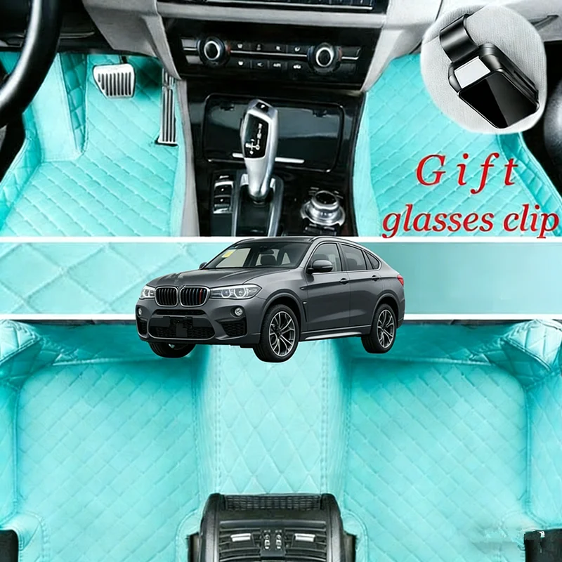 

Custom For BMW X4 M F98 Competition 2019-2025 Car Floor Mats Waterproof Car Accessories Carpets Covers Left /Right Hand Drive
