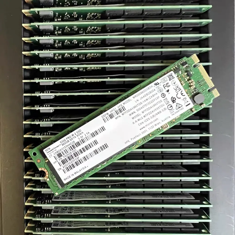 Original For Micron 5300PRO 960G M.2 SATA NGFF 2280 enterprise server SSD