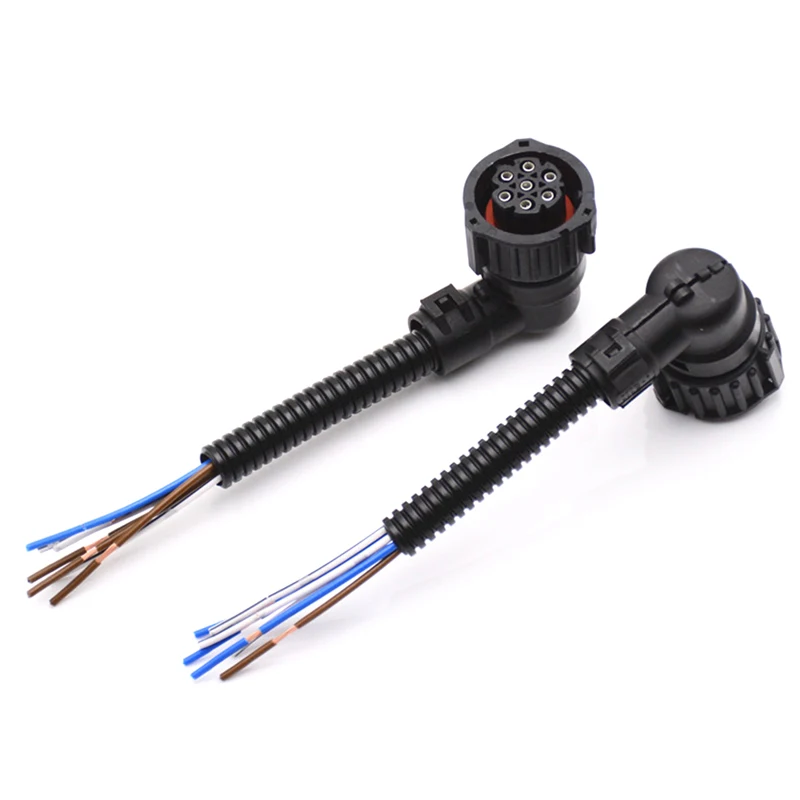 1 enchufe de coche de 7 pines para camión Scania Volvo mercedes-benz Actros IVECO cable conector de luz trasera