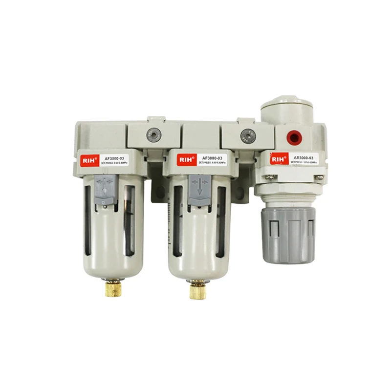 AC3110-03 SMC Pneumatic Triple Air Service Processor Oil Water Separators Pressure Regulating Filters