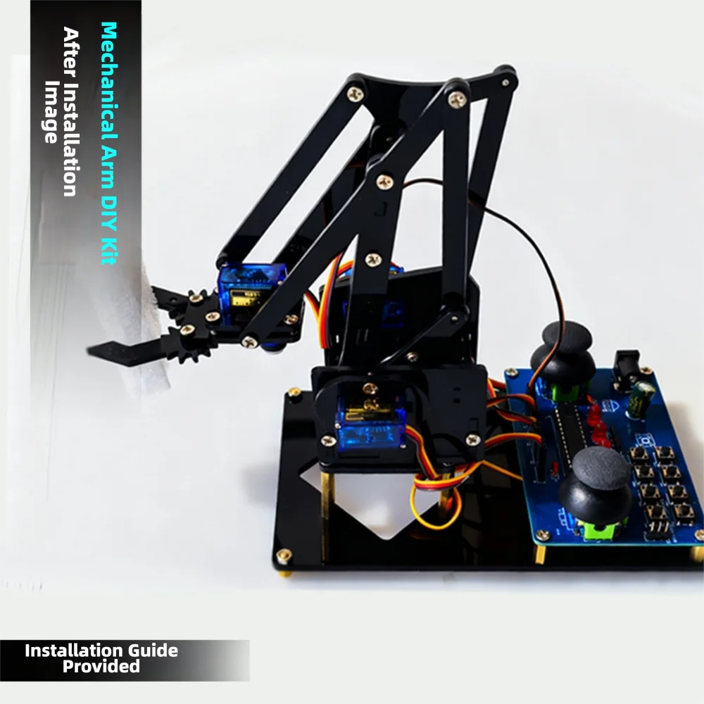 Diy Black Robotic A…