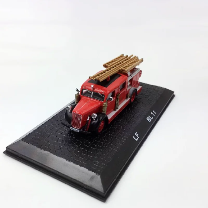 Diecast escala 1:72 lf bl 11 motor de bombeiros liga veículo modelo acabado simulação coleção decoração presente brinquedos exibição estática