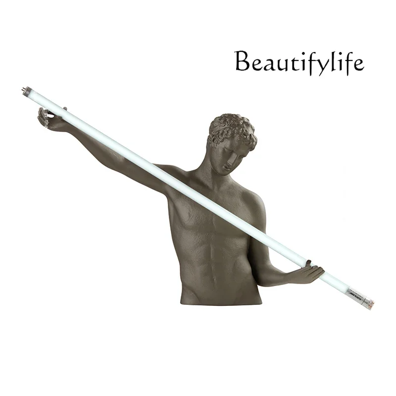 Yj Light Luxury Nordic Resin Statue Living Room Bedroom Home Fashion Decoration Ornament High Sense