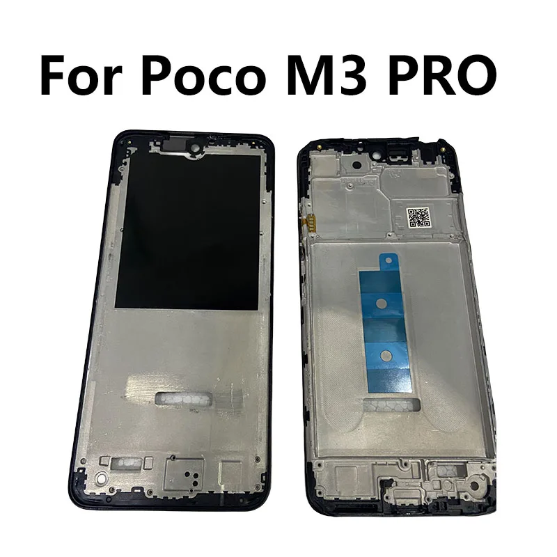 

New For Xiaomi Poco M3 PRO 5G Front LCD Frame Bezel Middle Frame Back Housing Case Mid Plate