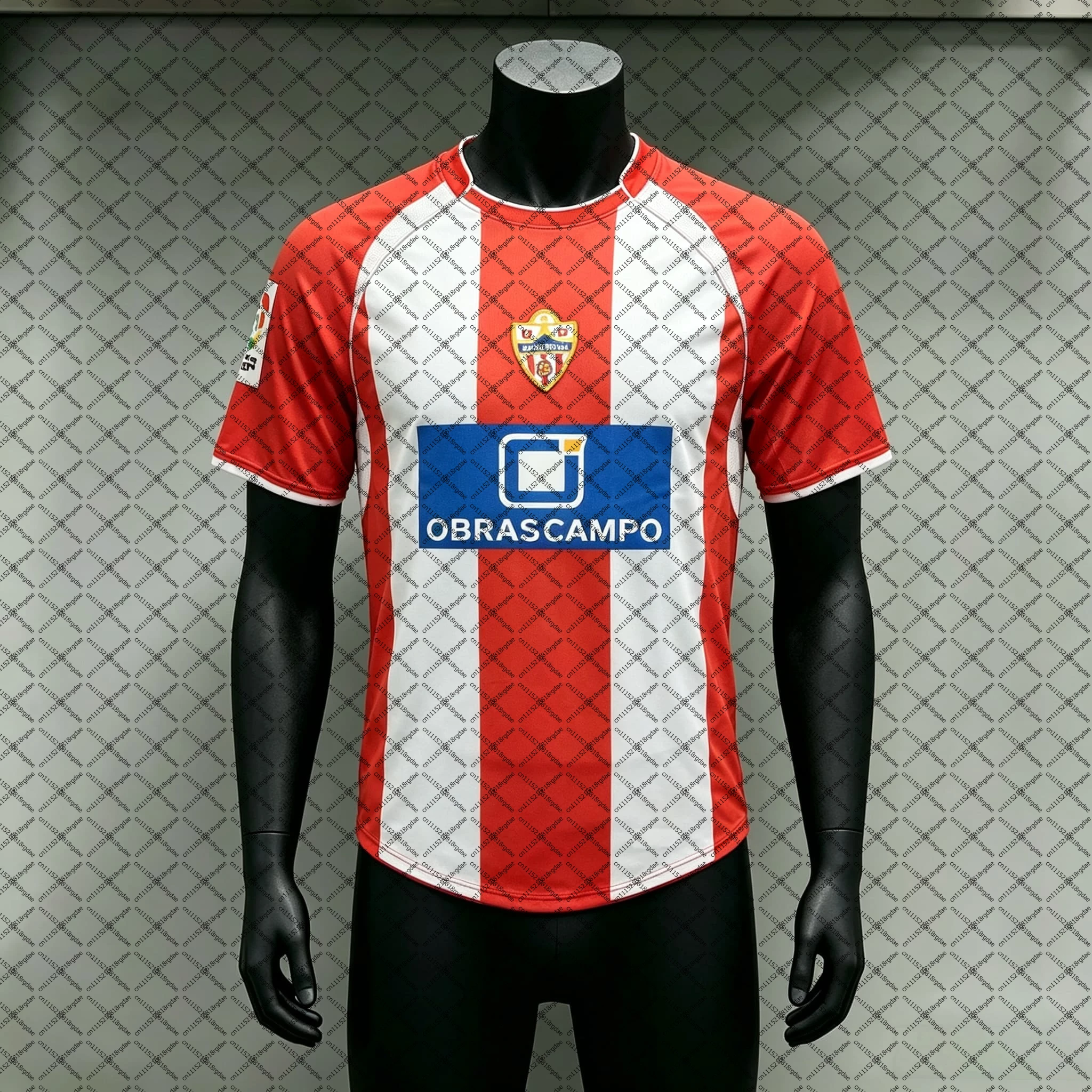 2026 New Almeria Styles Football Jersey Quick Dry Soccer Uniform 3D Print Fan T-Shirt Match Training Daily Wear Family Kids Tees