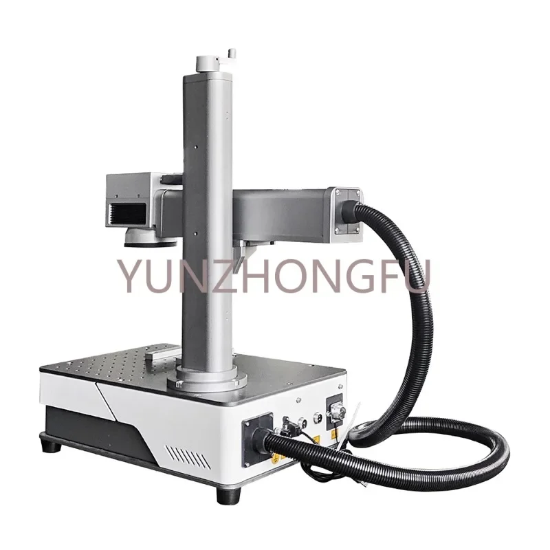 

Gold silver nameplate copper stainless steel metal portable marking engraving 20w 30W fiber laser marking machine mini