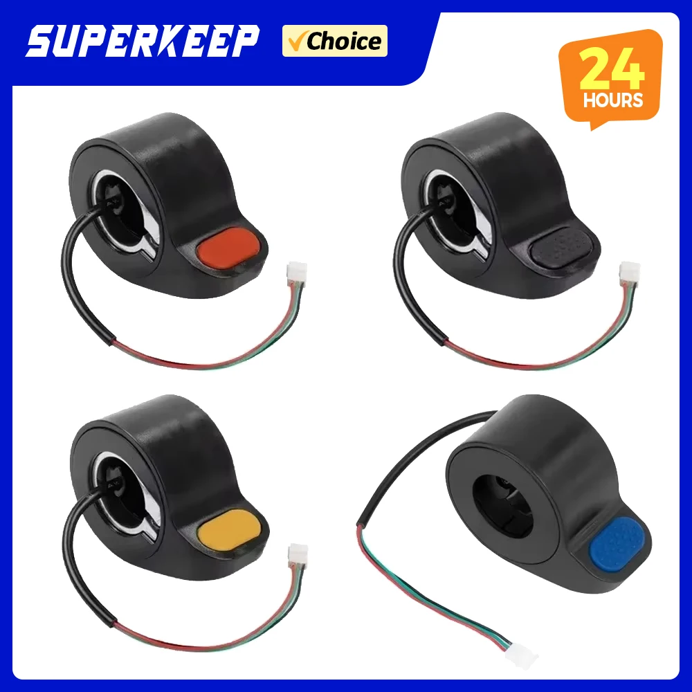 Acelerador Universal de montaje de acelerador de pulgar con esfera de dedo para patinete eléctrico Xiaomi M365/Pro/1S para piezas Ninebot Max G30/G30D