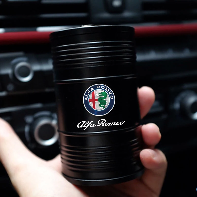 المحمولة منفضة سجائر السيارة حامل رماد السجائر حامل الكأس الإبداعي لألفا روميو جوليا ستيلفيو جيوليتا 159 147 156 166 اكسسوارات #3