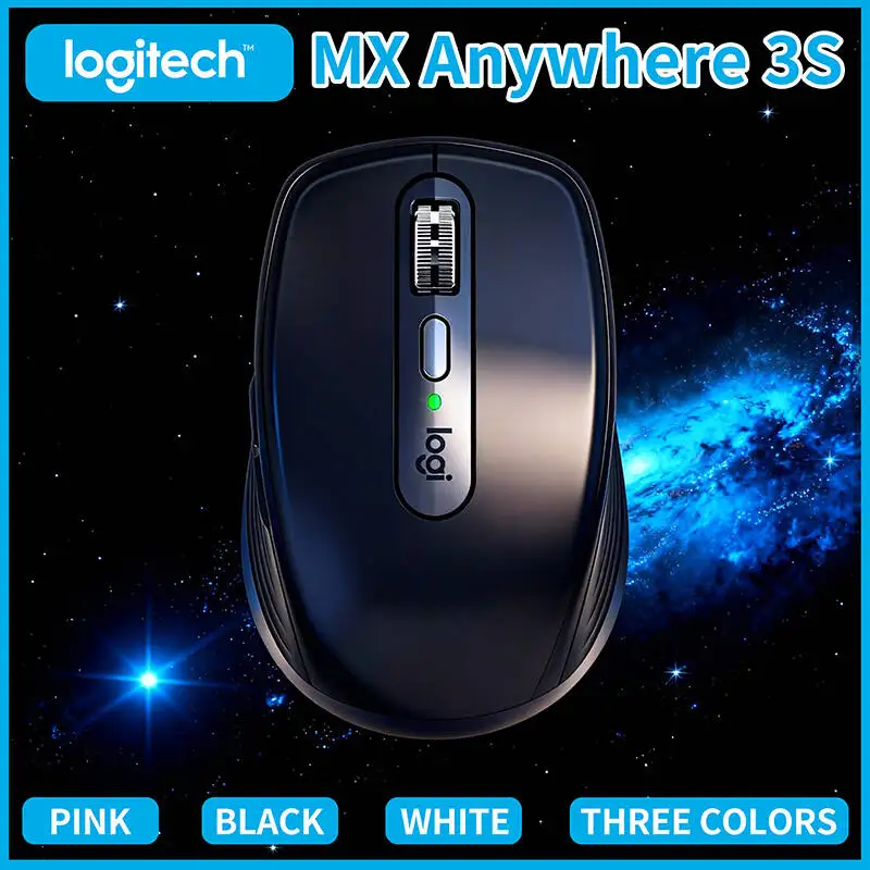Durable MX Anywhere 3S - 8000 DPI, Hyper-Scroll, Silent Click, Ideal for Freelance Florist & Studio Travel Work Task