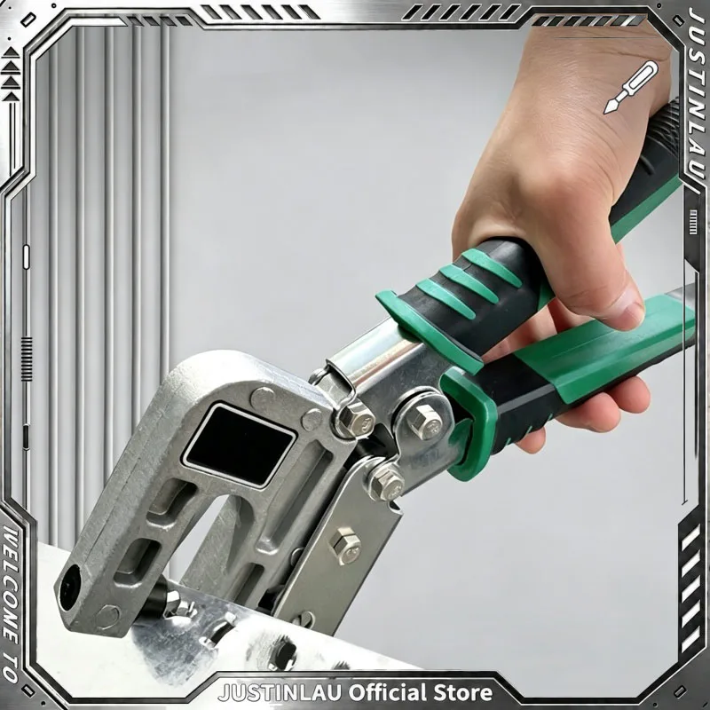 JUSTINLAU 1Pc Keel Pliers Light Steel Keel Rivet-Free Pliers One-Handed Ceiling Drilling Pliers  Professional Special Hand Tool