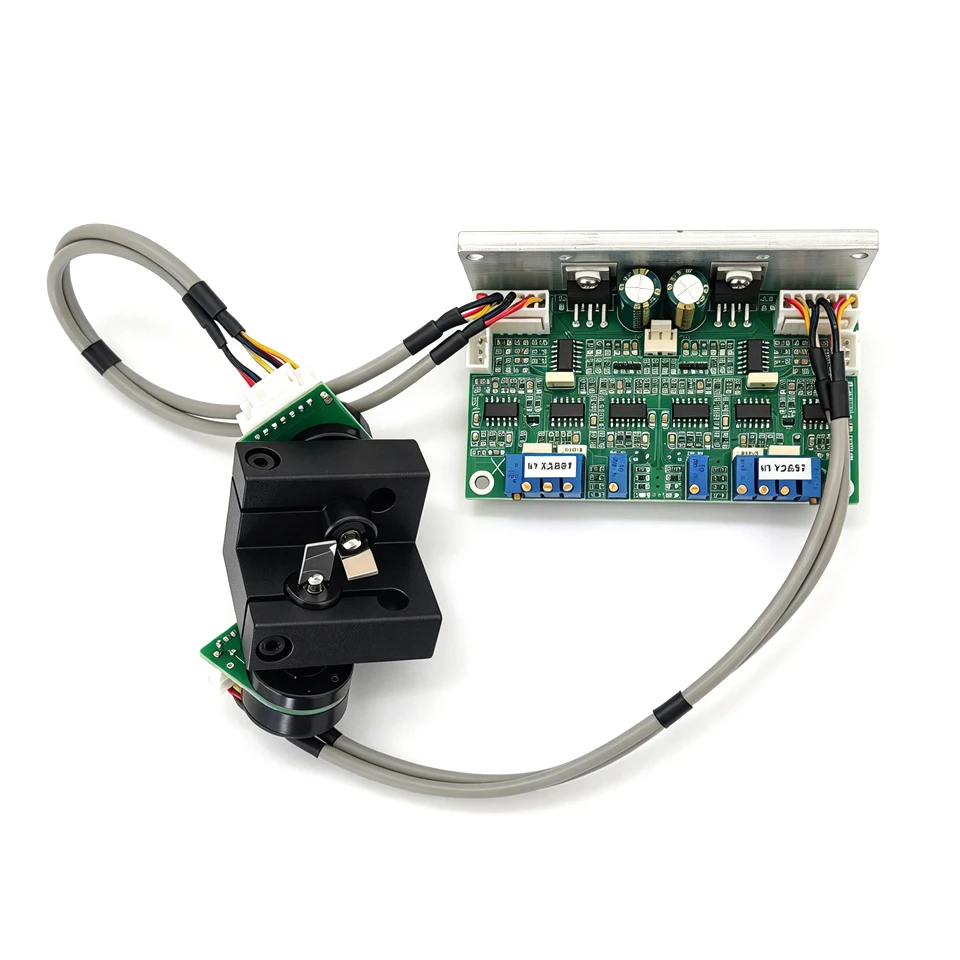 20Kpps Laser Galvo X-Y Scanning Galvanometer RGB Lens Woodwork Engraving 3D Printing Stage Lighting