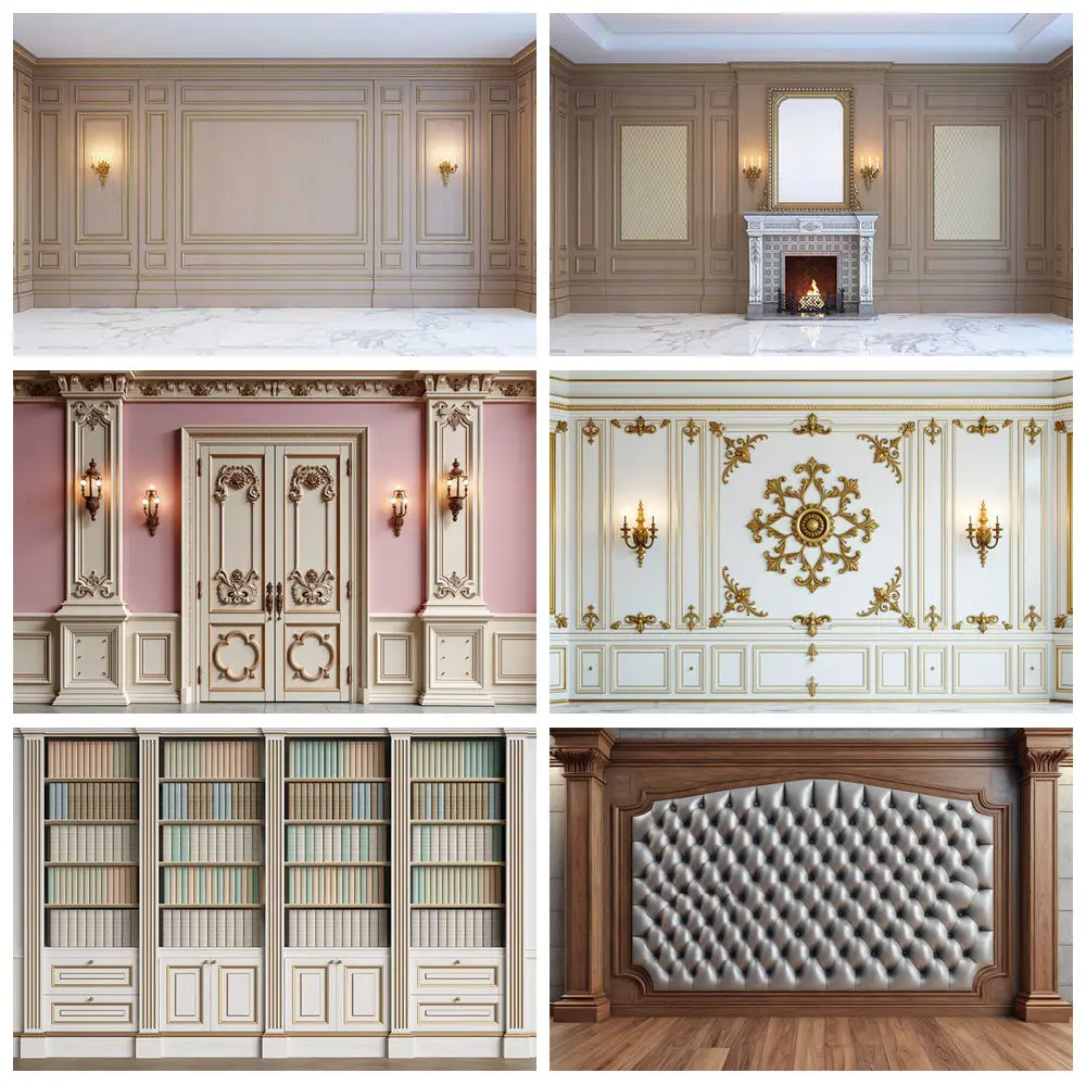 MOON.QG Interior Room Backdrop for Photography Boudoir Living Room Background Rustic Wedding Shower Backdrop Brick Birthday Wall