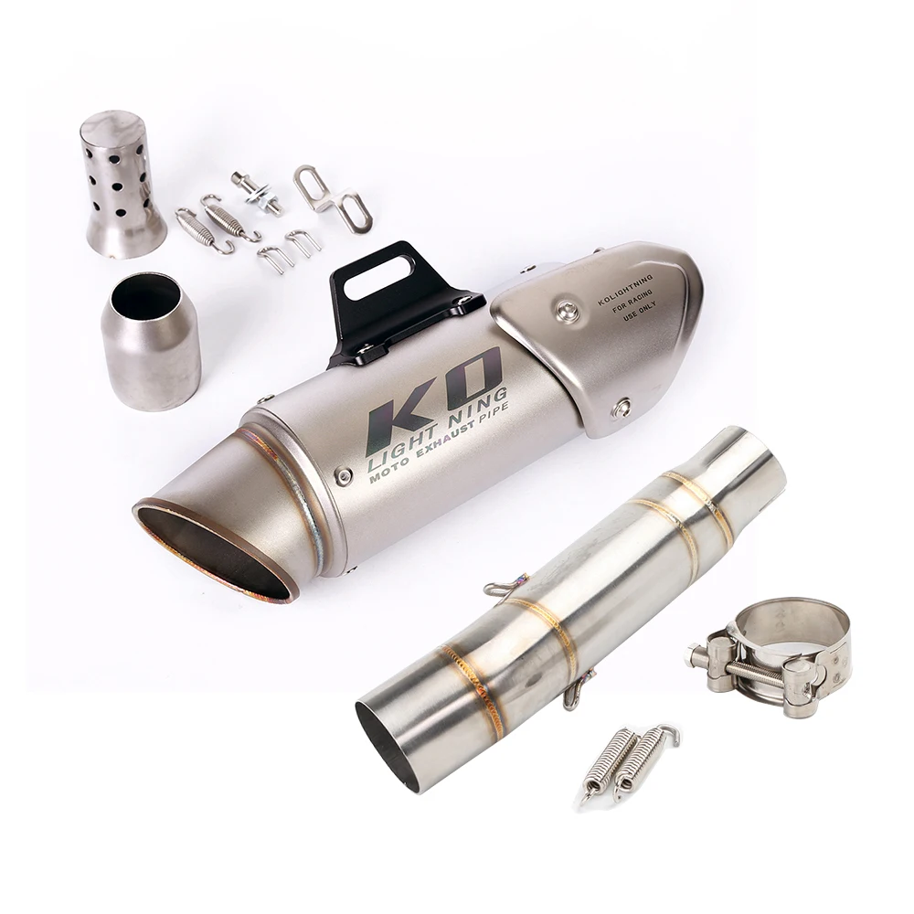 

For Honda CBR300R 2013-2019 CB300F 2015-2018 Motorcycle Exhaust Escape System Stainless Steel Mid Link Pipe With DB Killer