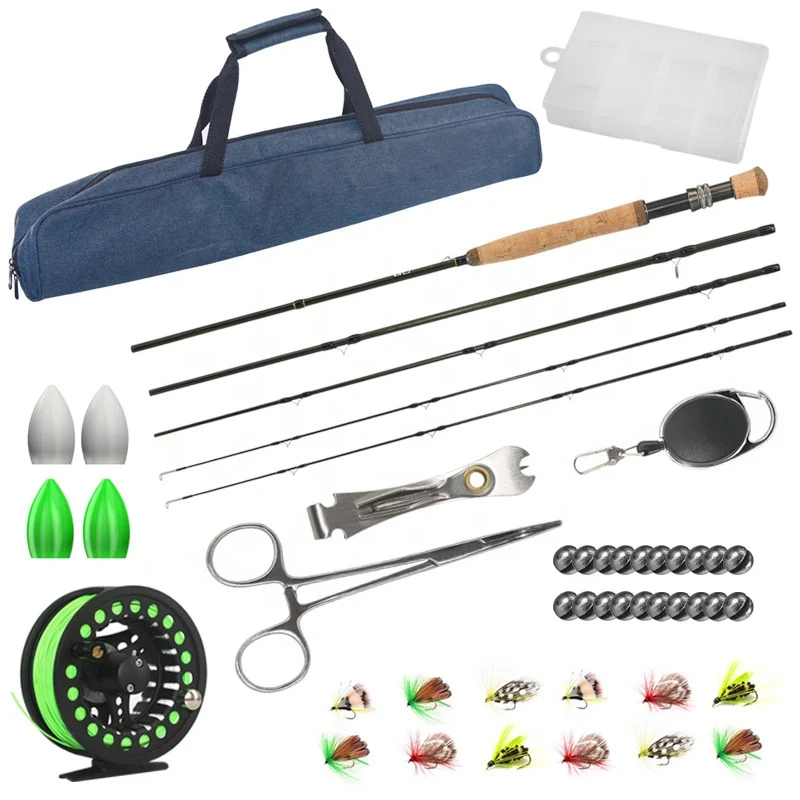 Fishing Rod and Reel Combo Guide Sets Building Kits Profession Fly Fishing