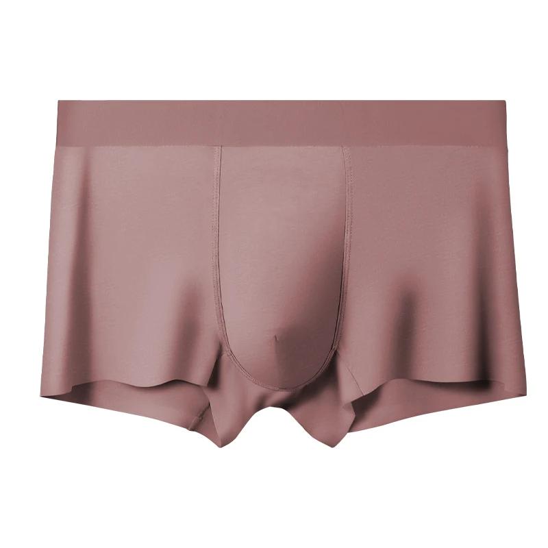 Herren-Sport-Boxershorts, bequeme, atmungsaktive Unterhose, einfache Boxershorts für Jungen, kurze Shorts mit Kopf