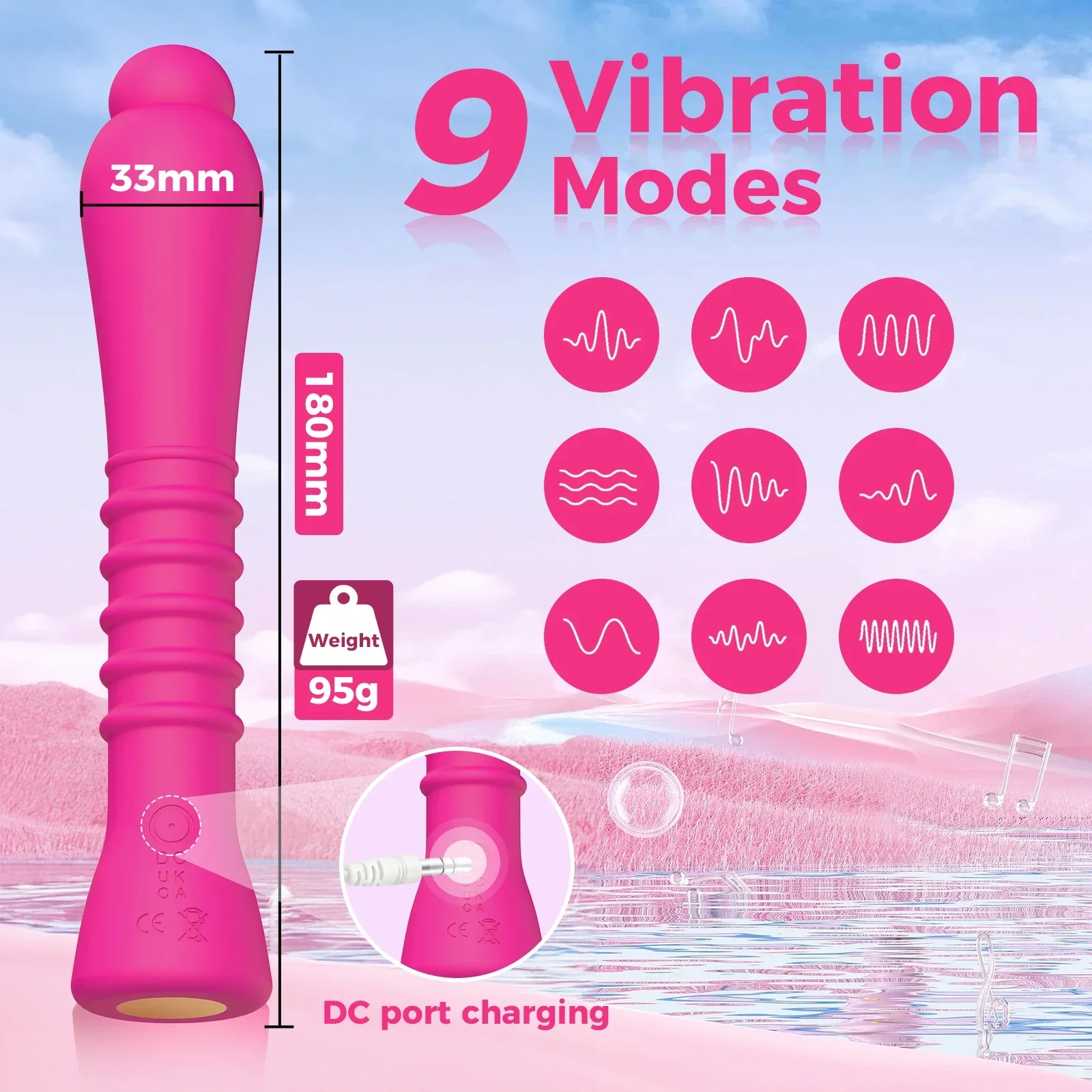 Vibrator Für G-punkt Und Klitoris Mit 10 Vibrationsmodi_voghion.com
