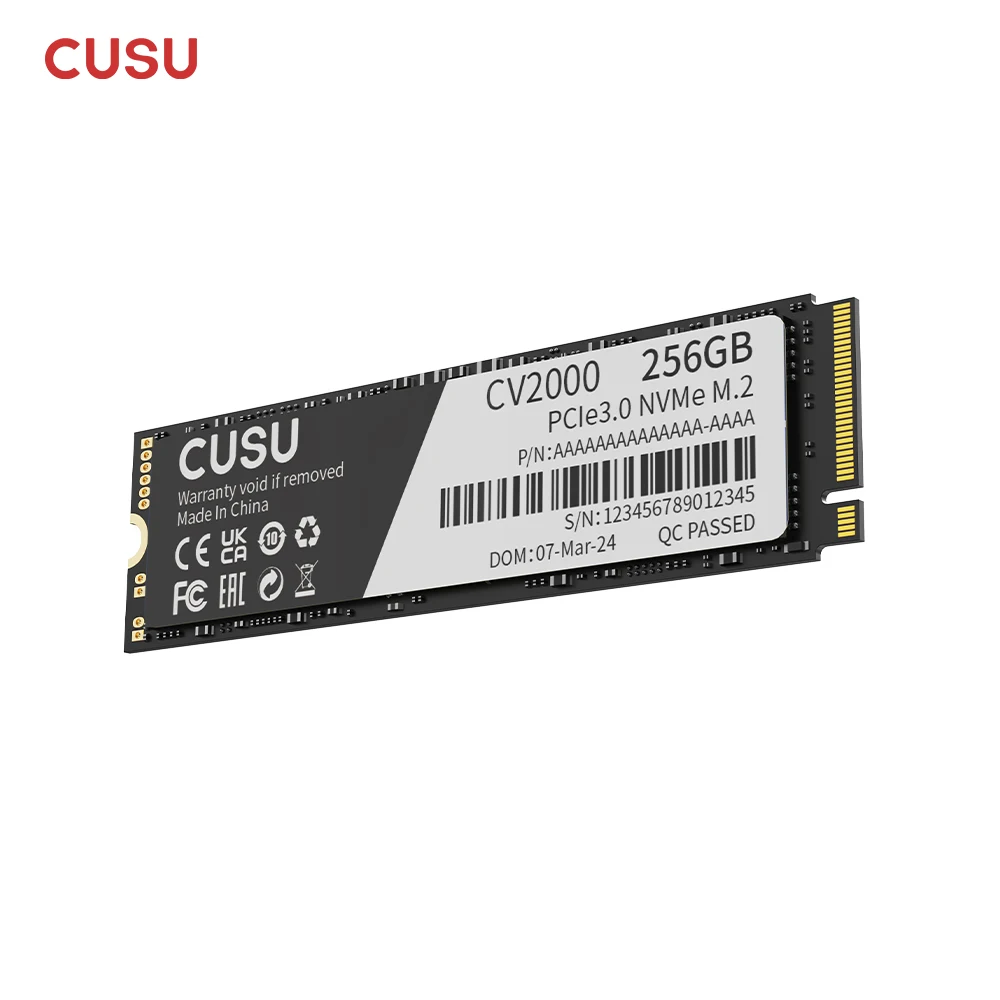 

CUSU 128 ГБ 256 ГБ 512 ГБ 1 ТБ SSD NVMe M2 SSD M.2 PCIe 3.0x4 2280 Внутренний твердотельный твердотельный жесткий диск для компьютера, ноутбука