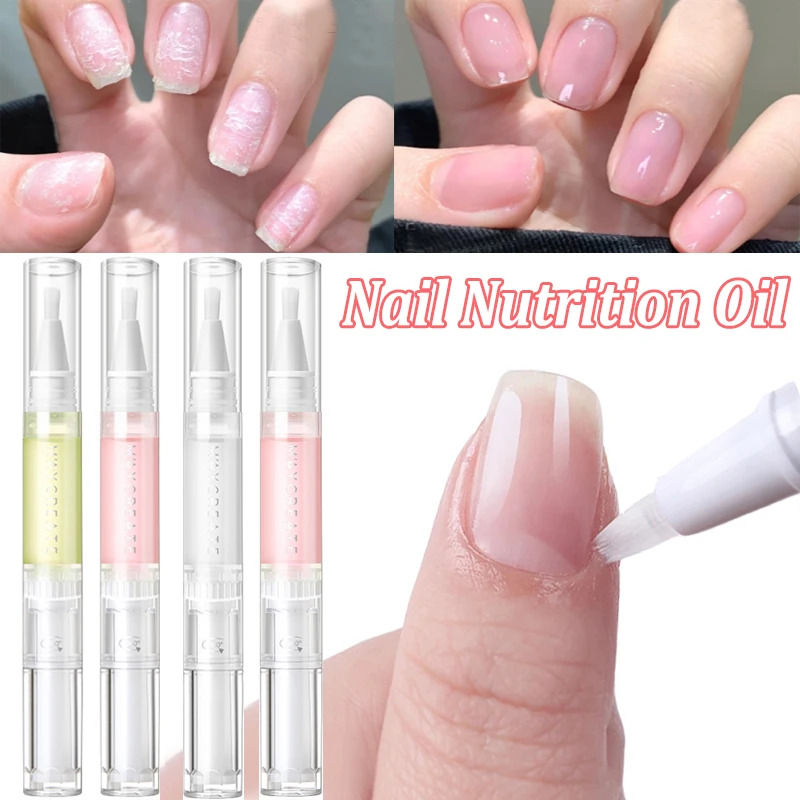 Cuticle Oil Nail Care Nail Nutrition Oil Pen 2ML for Nails Edge Repair Tool Cuticle Manicure Treatment Nail Strengthening Polish