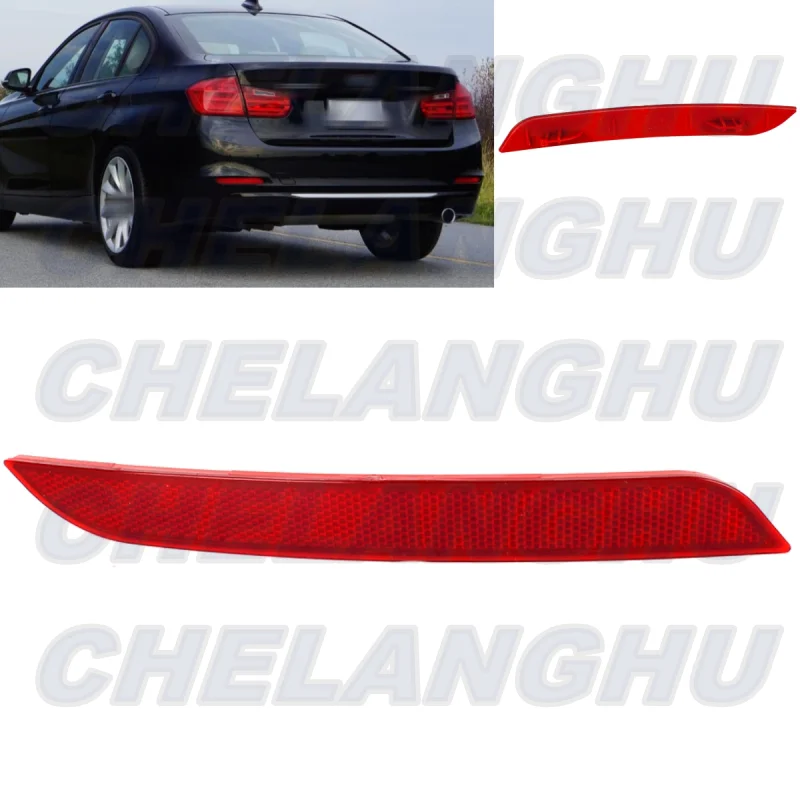 For BMW F30 F31 F35 320i 325i 328i 335i 428i 435i 2012 2013 2014 2015 Left Side Rear Bumper Reflector Light Lamp 63147301187