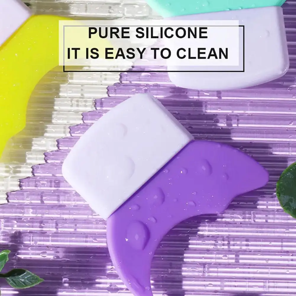 Stencil per eyeliner in silicone e applicatore per scudo mascara Cuscinetti protettivi per trucco di precisione riutilizzabili per applicazioni di ciglia a prova di sbavature