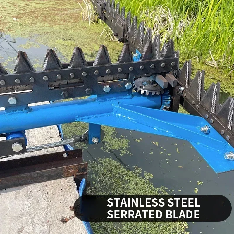 48V Electric Underwater Lawn Mower Aquaculture Shrimp Pond Crab Pond River Cleaning Reed Water Chestnut