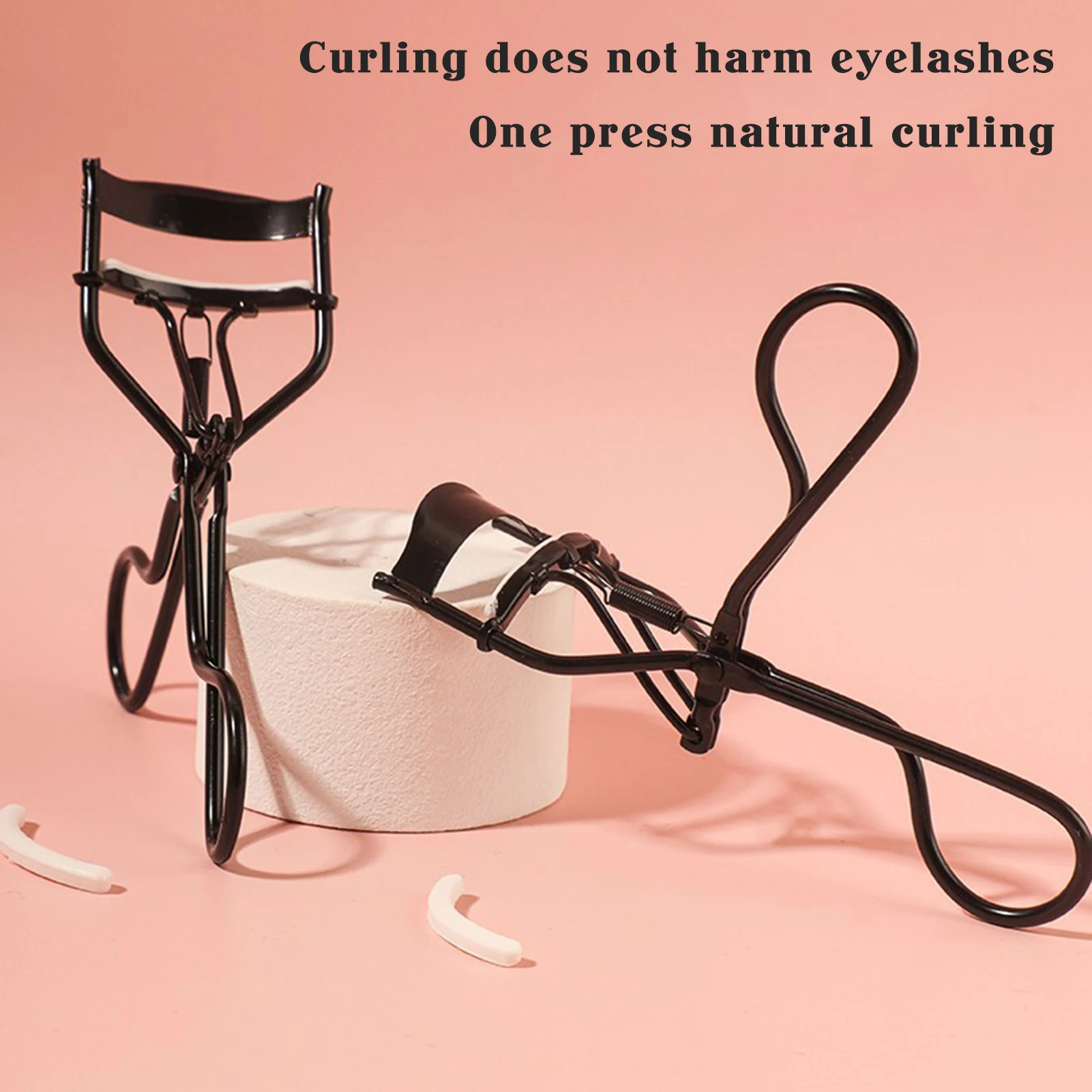 1Pcs Stainless Steel Eyelash Curler Mini Details Part Of Eye Lash Curling Applicator Natural Curly Cosmetic Clip New Makeup Tool