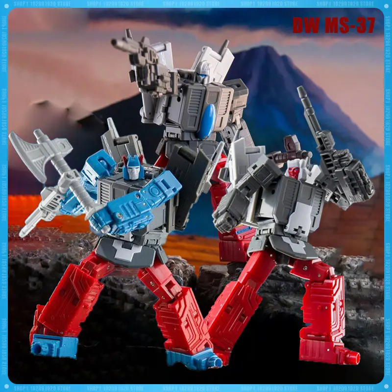 

New Transformation Dr.Wu Ms-37 37d 37m Giant Axe Small Scale Action Figure Model Statue Collection Toy Children Festival Gifts