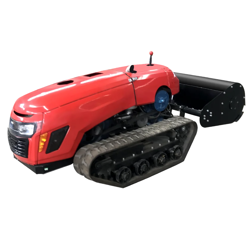 2025Tiller rotativo per trattore cingolato telecomandato multifunzionale