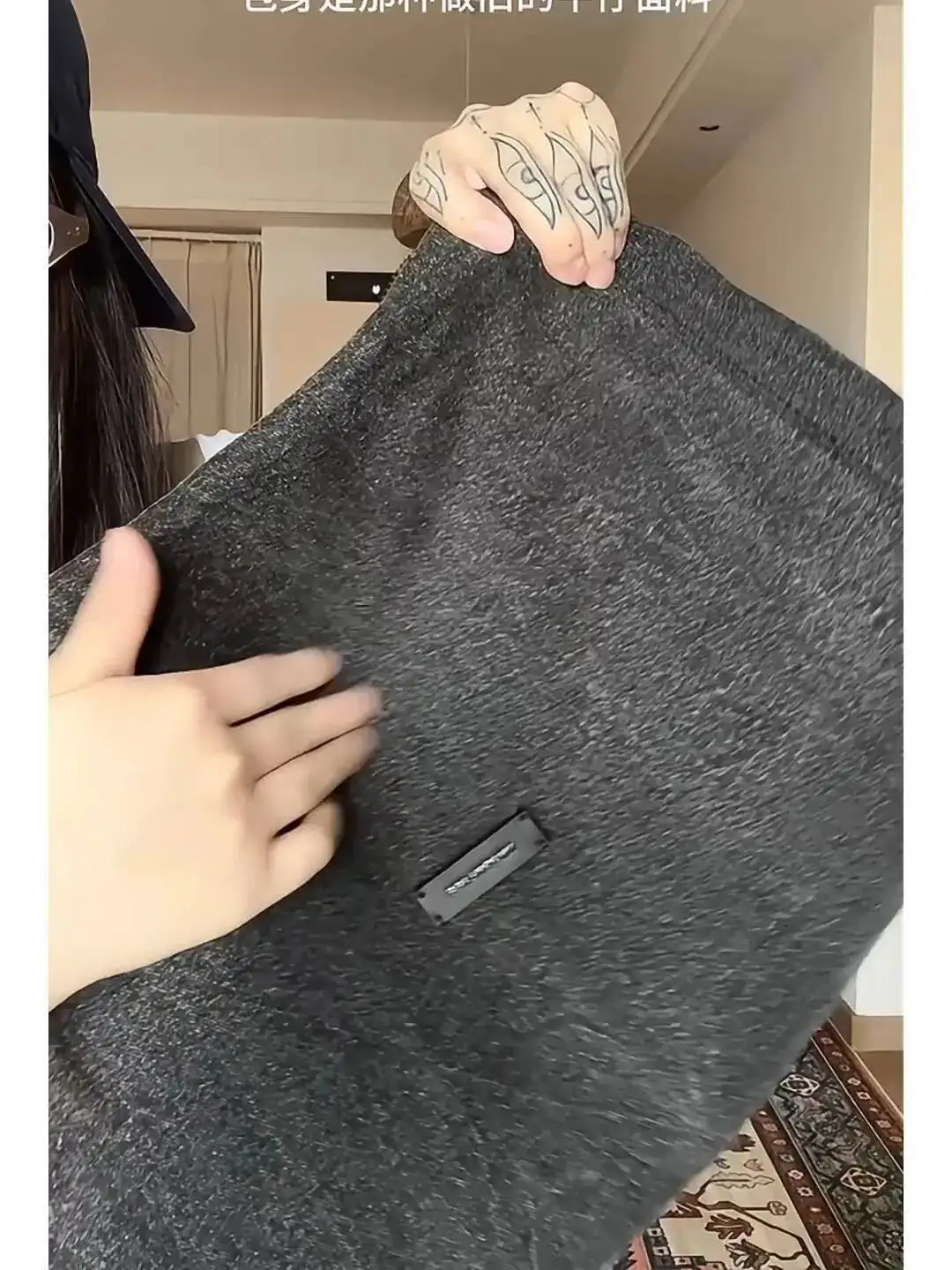 Bloom Retro Denim Black Large Capacity Handbag Wallet Women Vintage Casual Tote Bag Purse Female Haruku Crossbody Bags Y2k
