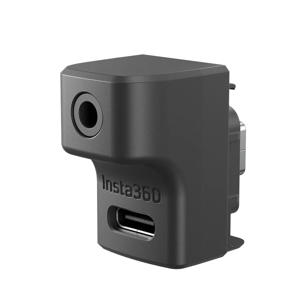 Official & Original Insta360 Mic Adapter Compatible with ACE/ACE PRO/ACE PRO2