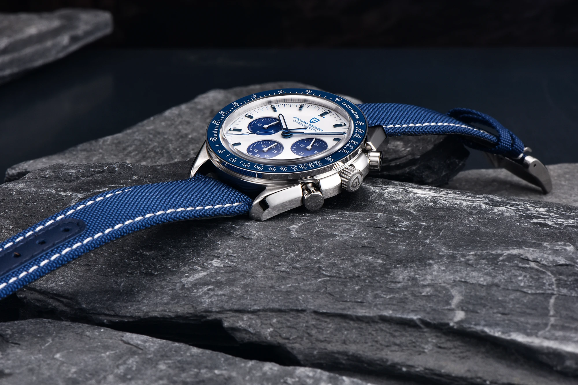 PAGANI DESIGN 2026 Moon Watch For Men Top Brand Luxury Quartz Mens Watches Chronograph Luminous Sapphire Mirror Waterproof Clock