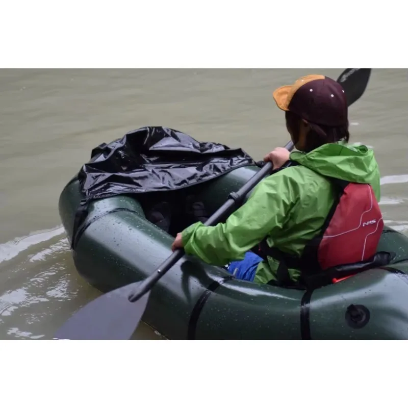

Ultralight Inflatable Packraft TPU Fabric Lightweight White Water Paddle Kayak Packrafting Pack Raft Kayak Boat