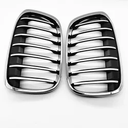 Radiator Right Left Grille Network Line for BMW X1 F48 OE; 51117383365 51117383366