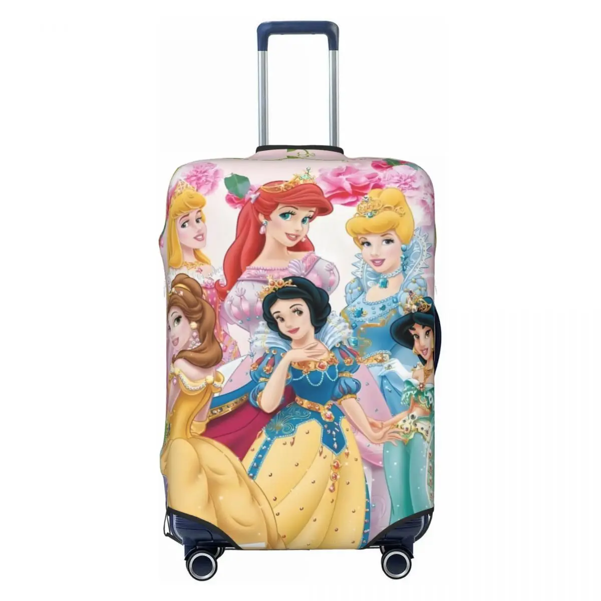 

Custom Princess Luggage Cover Elastic Adorable Cartoon Movie Kawaii Film Travel Suitcase Protective Covers Suit For 18-32 inch