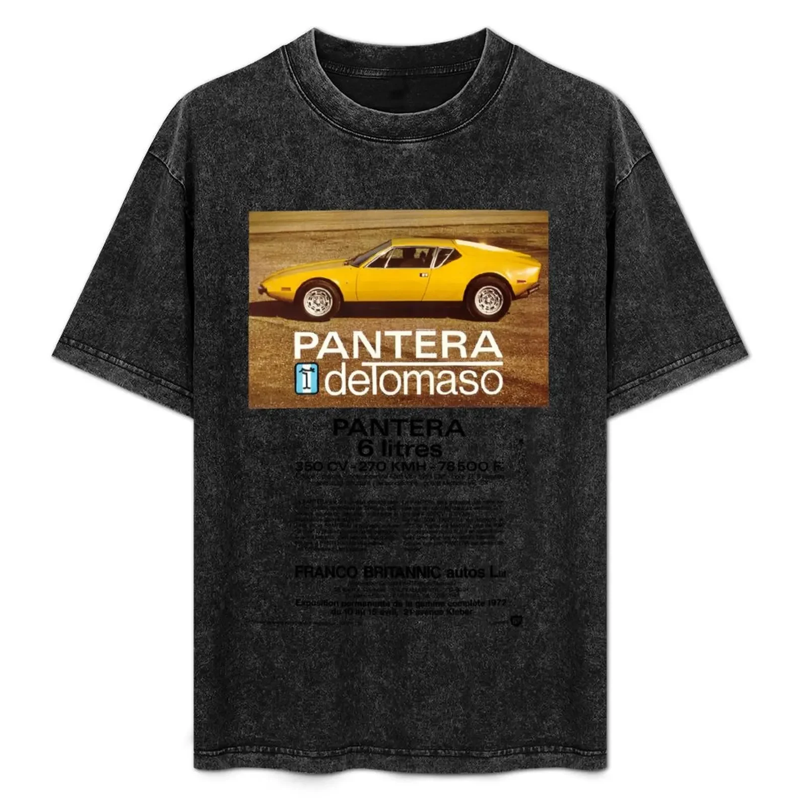 

DETOMASO PANTERA T-Shirt Breathable Gym Short Sleeve T-Shirt