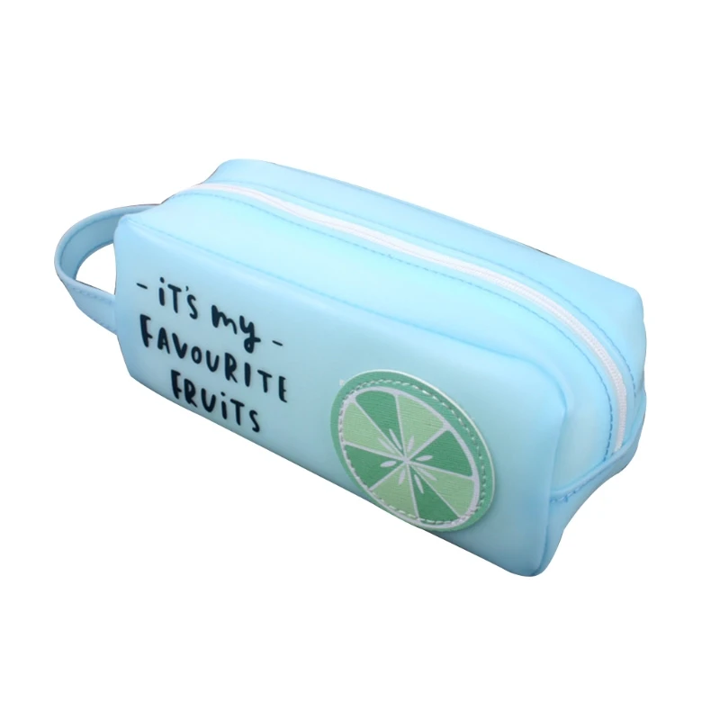 Cartoon PVC Stift Tasche Nette Tragbare Toiletten Lagerung Tasche für Mädchen Erwachsene Reise