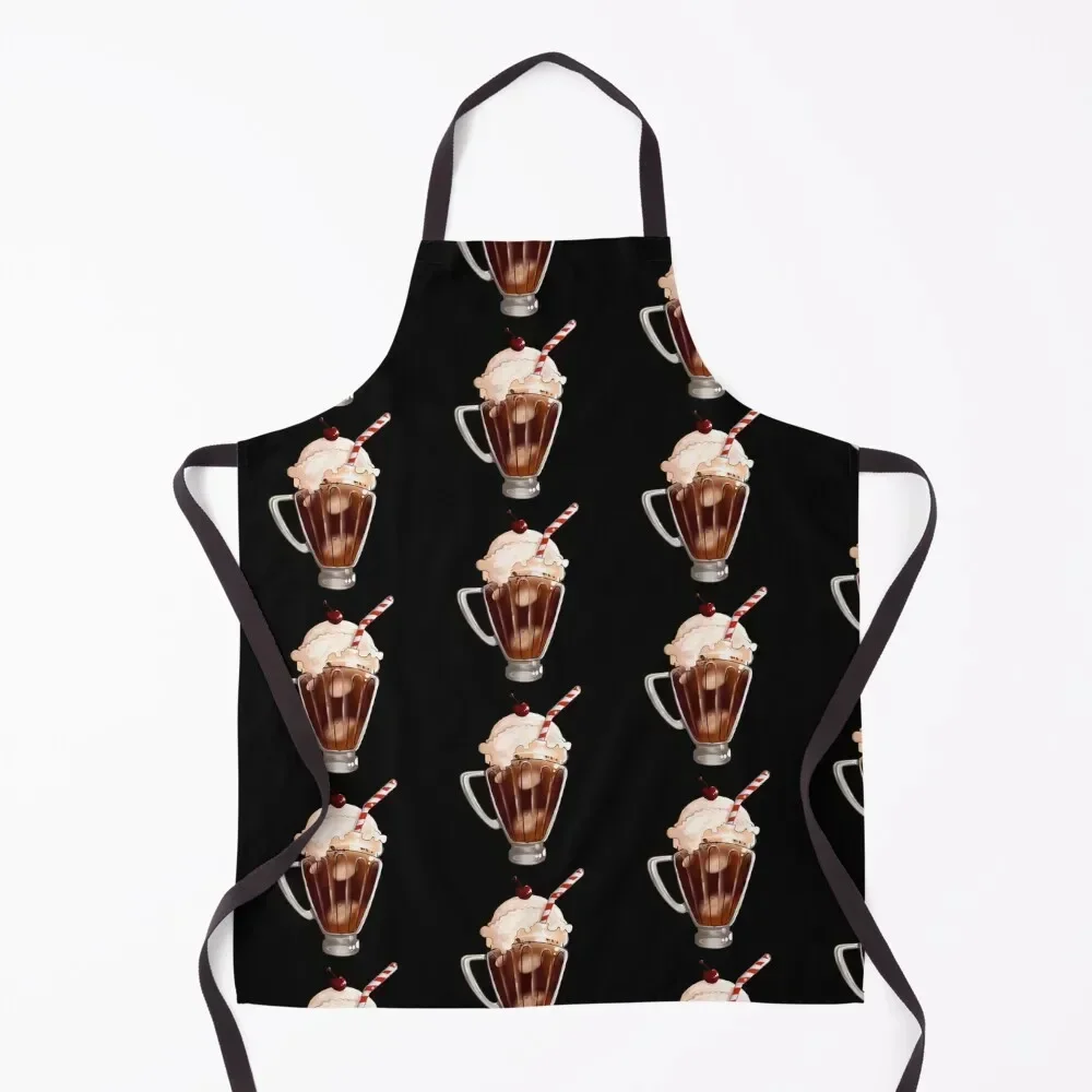 

Root Beer float Apron kitchen gadgets work ladies barber men Apron
