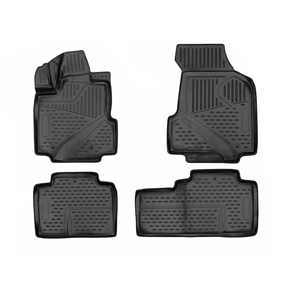 

Floor Mats Liner for Honda Ridgeline 2006-2014 Black TPE All-Weather 4 Pcs United States