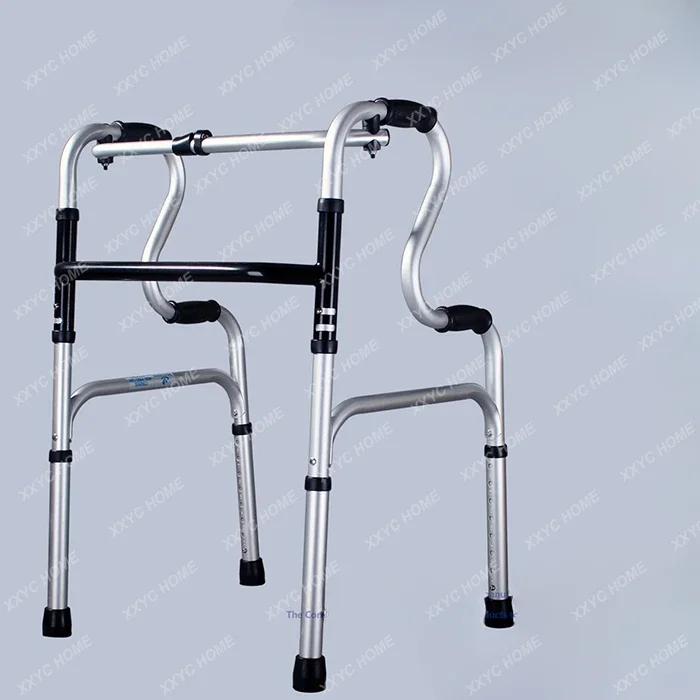 Walking Aid Foldable Walking Aid for the Elderly Rehabilitation Apparatus Walking Stick for the Elderly Four-Foot Crutches