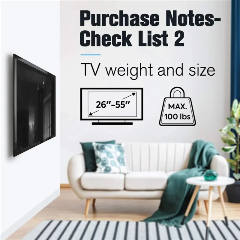 

A92Z TV Wall Mount Bracket 14-32 Inch Screen Universal Fixed Flat Panel Holder For Plasma HDTV LCD LED Monitor