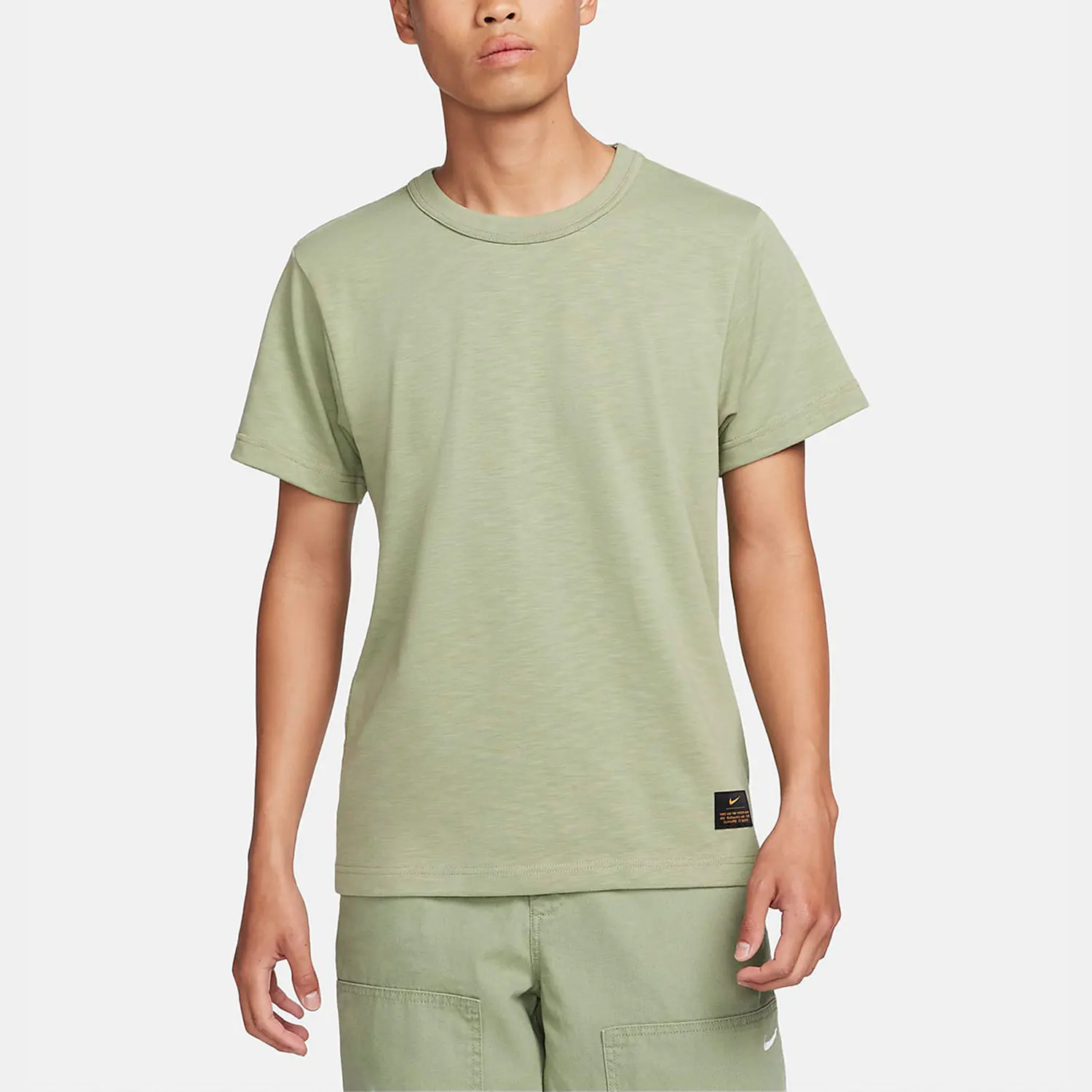 

Оригинальная новая мужская спортивная футболка Nike с круглым вырезом, дышащая, простая, повседневная, с короткими рукавами FN2646-386