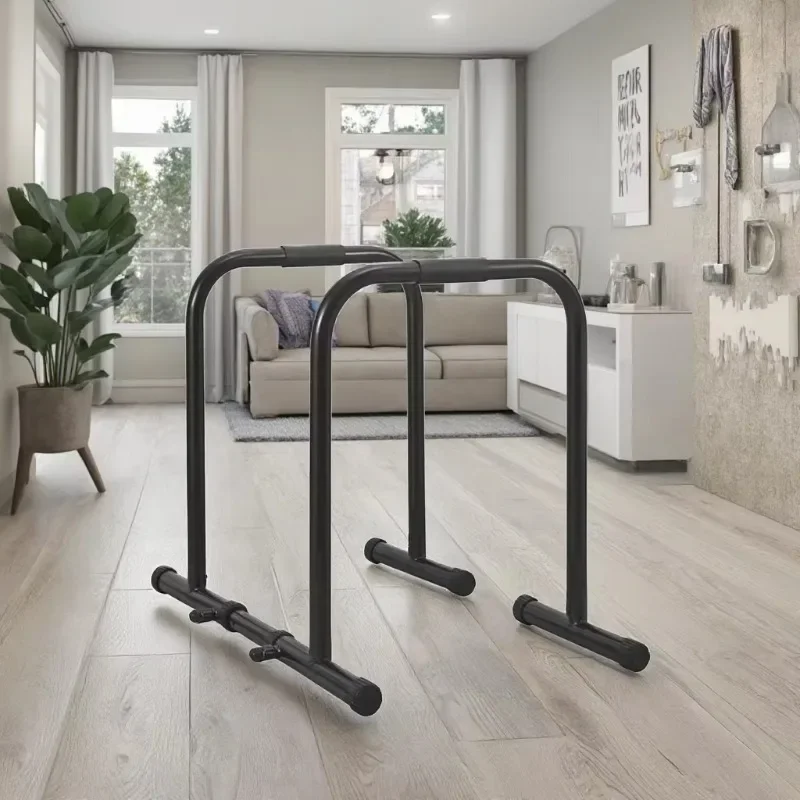 

Adjustable Heavy-Duty Dip Station Stable Parallel Push Up Stand For Gym Fitness Training