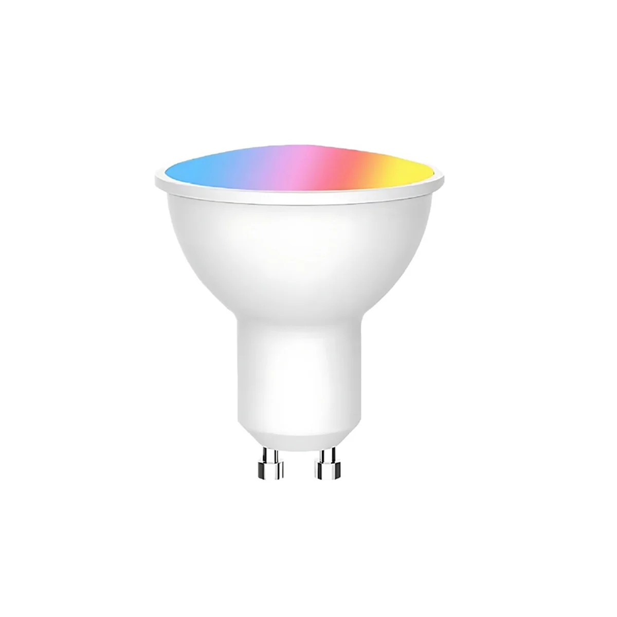 2025 New Tuya WiFi GU10 Smart LED Light Bulb Dimmable 6W 220V Smart Life App Control Spotlight Bulb Work with Alexa 1PCS